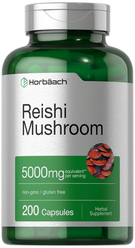 Reishi mushroom capsules - reishi,