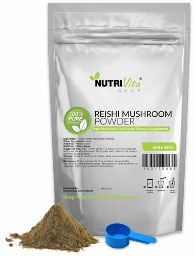 Nvs 100 pure reishi mushroom - nvs, 100%