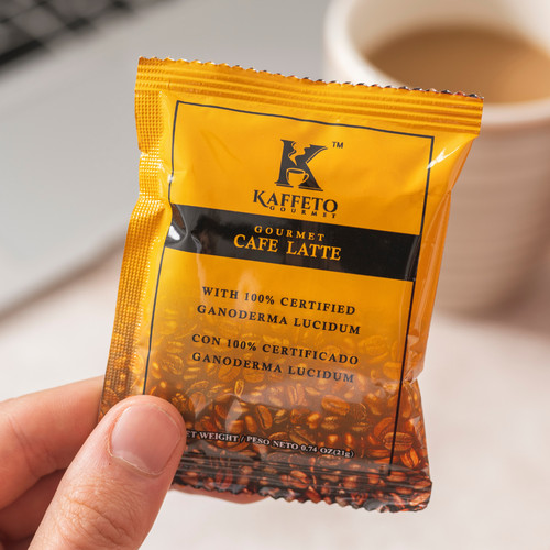 100 sachets cafe latte - sachets, with