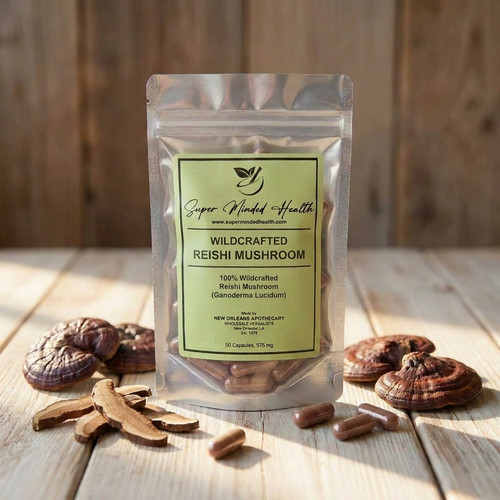 Reishi mushroom capsules - reishi,