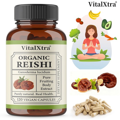Red ganoderma lucidum - red,