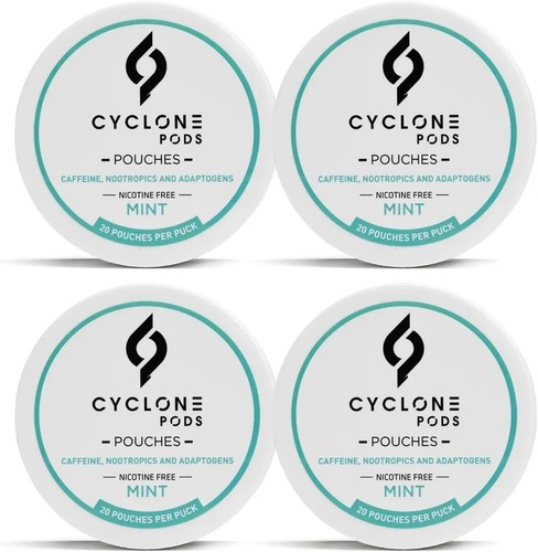 Cyclone focus caffeine pouches - cyclone,