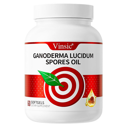 Vinsic reishi spore oil 60ct - reishi, oil,