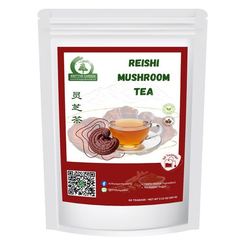 Reishi mushroom tea x - tea,