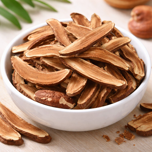 Sliced red reishi mushroom - sliced,